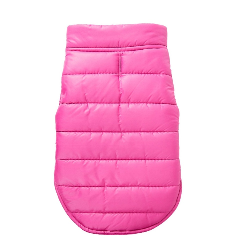 Top Paw Dog Coat Winter Puffer Jacket Fleece Lined Berry Pink XS NWT